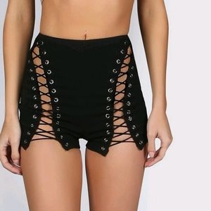 NEW Lace Up Shorts